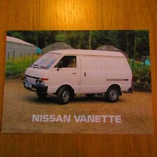 Nissan vanette 1.5 for sale  UK