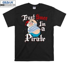Usado, Camiseta com capuz Disney Peter Pan Trust Smee Im A Pirate Sal masculina feminina unissex AB441 comprar usado  Enviando para Brazil