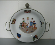 Ancienne assiette bébé d'occasion  Neuville-aux-Bois