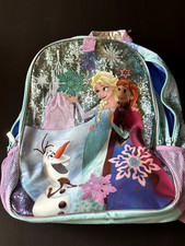 Usado, Mochila escolar infantil com floco de neve temática Frozen comprar usado  Enviando para Brazil