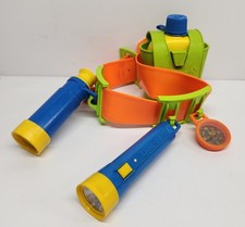 Vintage lata 1980. Fisher Price Zestaw turystyczny #920 z przewodnikiem polowym 1981, używany na sprzedaż  Wysyłka do Poland