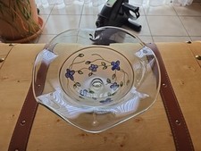 Glas schale fuß gebraucht kaufen  Elsdorf