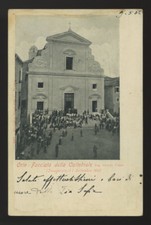 Cartolina orte facciata usato  Ragusa