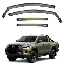 Defletores de vento para TOYOTA HILUX MK8 4 portas 2016 em diante 4 peças iSpeed genuíno comprar usado  Enviando para Brazil