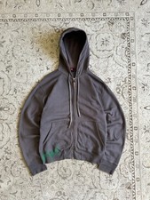 Moletom com capuz vintage Diesel Y2K logotipo com zíper estilo japonês numérico nove vanguardista tamanho G comprar usado  Enviando para Brazil