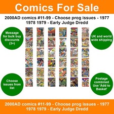 2000ad comics choose for sale  SKEGNESS