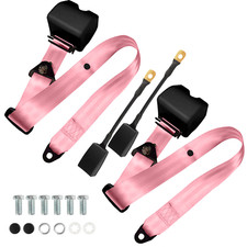 Conjunto de 2 voltas retráteis ajustáveis universais 3pt (rosa) comprar usado  Enviando para Brazil
