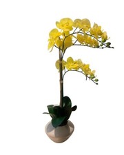 Faux orchid yellow for sale  Stoughton