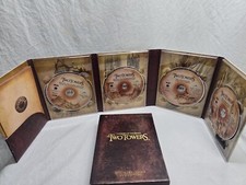 Senhor dos Anéis As Duas Torres 4 DVD Conjunto Caixa com Mapa Livreto com Marcas de Capa comprar usado  Enviando para Brazil