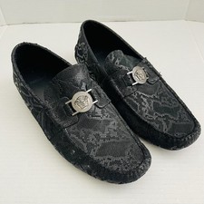 Versace black snakeskin d'occasion  Expédié en Belgium