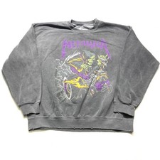 Metallica distressed sweatshir for sale  Merced