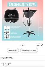 Portable shampoo bowl for sale  Rosenberg