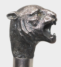 Spazierstock silberstock tiger gebraucht kaufen  Brunnen