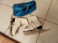Damen schlittschuhe weis gebraucht kaufen  Hennef
