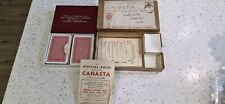 Vintage canasta card for sale  GOSPORT