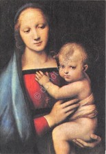 Postcard raphael madonna d'occasion  Expédié en Belgium
