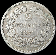 Francs legende 1871 d'occasion  Soyaux