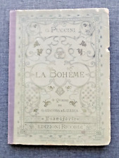 Boheme puccini opera usato  Roma