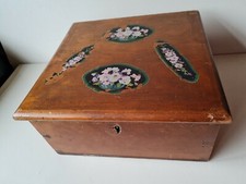 Vintage decoupage box for sale  BURTON-ON-TRENT