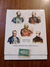 Fiammiferi centenario 1859 usato  Roma