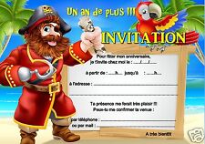 Cartes invitation anniversaire d'occasion  Lapalud