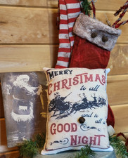 Christmas throw pillow for sale  Byron