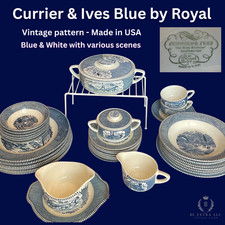 Currier ives blue for sale  Richmond