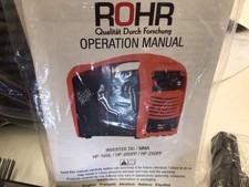 Rohr tig mma for sale  GAINSBOROUGH