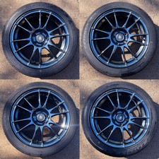 Aros pretos polidos 17" (5x114,3, 5x4,5") + pneus Toy - Civic & Accord comprar usado  Enviando para Brazil