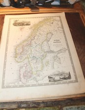 Carte atlas géographie1860 d'occasion  Aubenas