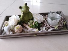 Schöne frühlingsdeko frosch gebraucht kaufen  Bitburg