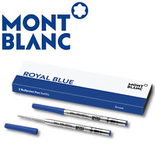 Usado, Montblanc Kugelschreibermine Mine Refills B Royal Blue blau 2 Stück comprar usado  Enviando para Brazil