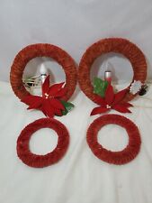 Vintage chenille christmas for sale  Union