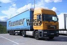Usado, LKW Foto IVECO EuroTech Planensattelzug Deutschland gelb Fixemer Fixemer #b9lv comprar usado  Enviando para Brazil