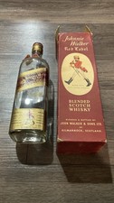 Usado, Garrafa vintage Johnnie Walker etiqueta vermelha 4/5 quartos com caixa 2 selos fiscais MO & int comprar usado  Enviando para Brazil