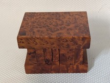 Handcrafted wooden puzzle for sale  KENILWORTH