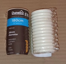 Dunelm white wooden for sale  CRADLEY HEATH
