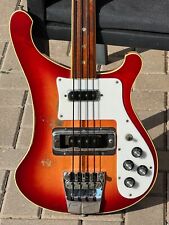 1976 Rickenbacker 4001 Fretless Bass exemplo muito raro que é um baixo batido doce. comprar usado  Enviando para Brazil