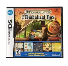 Professor Layton Diabolical Box Jogo Nintendo DS com Bilhete Molentary Express comprar usado  Enviando para Brazil