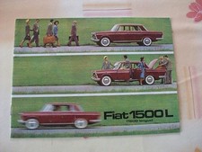 Catalogue fiat 1500 d'occasion  Avesnes-le-Comte