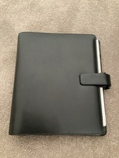 Filofax black metropol for sale  AYLESFORD