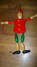 Marionnette bois pinocchio d'occasion  France