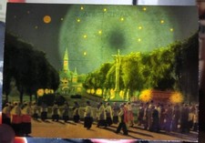 Cartolina luminosa strebal usato  Zerbolo
