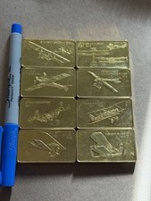 Gold played ingot. for sale  Independence