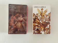 Poesia amore latina usato  Italia