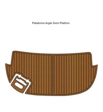 Plataforma Argan plataforma de natação barco EVA tapete almofada de piso deck de teca falsa comprar usado  Enviando para Brazil