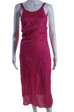 Maxi Vestido Halter Equipment Mujer Dobladillo Dividido Sin Mangas Rosa Caliente Talla 0 segunda mano  Embacar hacia Argentina