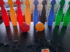Tolles buntes kegelset gebraucht kaufen  Paderborn