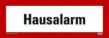 Aufkleber warnung hausalarm gebraucht kaufen  Schifferstadt
