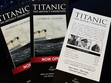 Titanic artifact exhibition for sale  Harrison